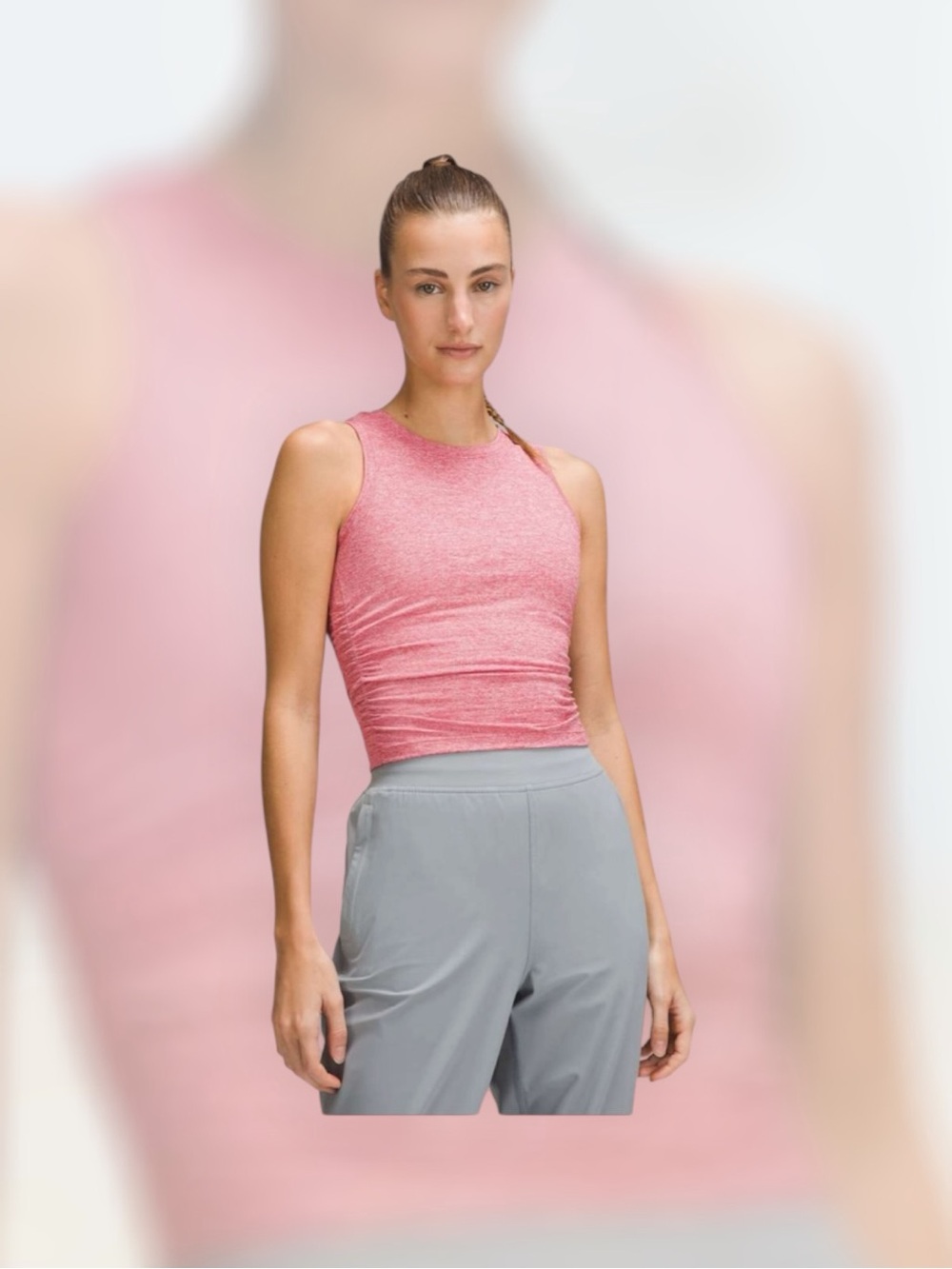 Lululemon License to Train Tight-Fit
Tank Top
Heathered Vintage Rose